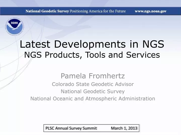 latest developments in ngs ngs products tools and services