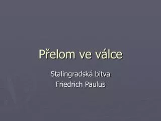 p elom ve v lce