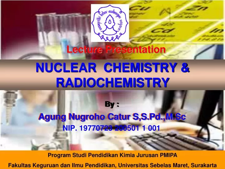 nuclear chemistry radiochemistry