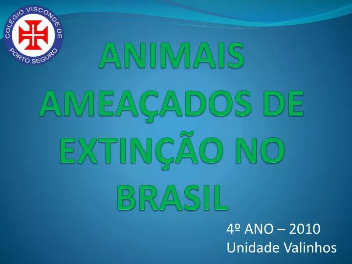 animais amea ados de extin o no brasil