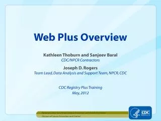 Web Plus Overview