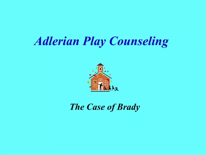 adlerian play counseling