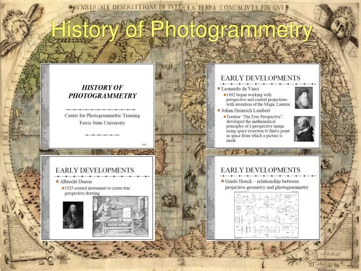 history of photogrammetry