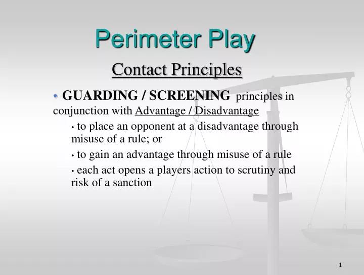 perimeter play