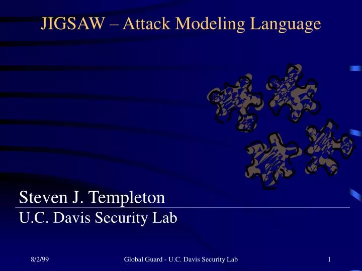 jigsaw attack modeling language