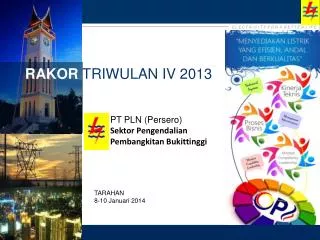 rakor triwulan i v 201 3