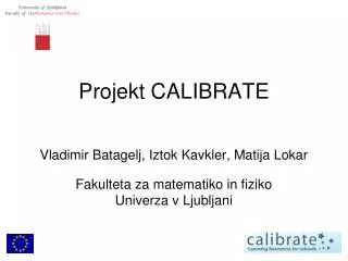 projekt calibrate