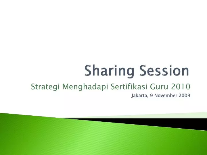 sharing session