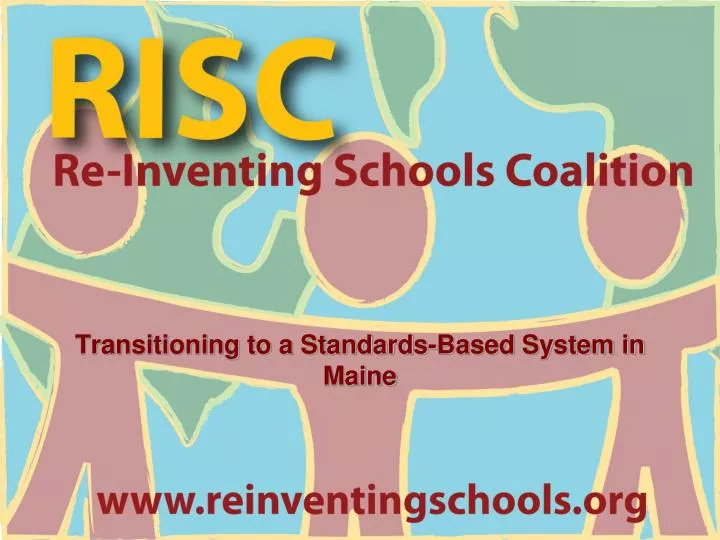 transitioning to a standards based system in maine