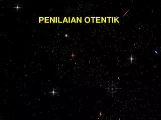 penilaian otentik