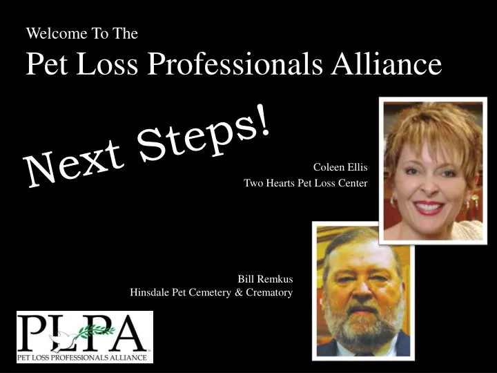 welcome to the pet loss professionals alliance