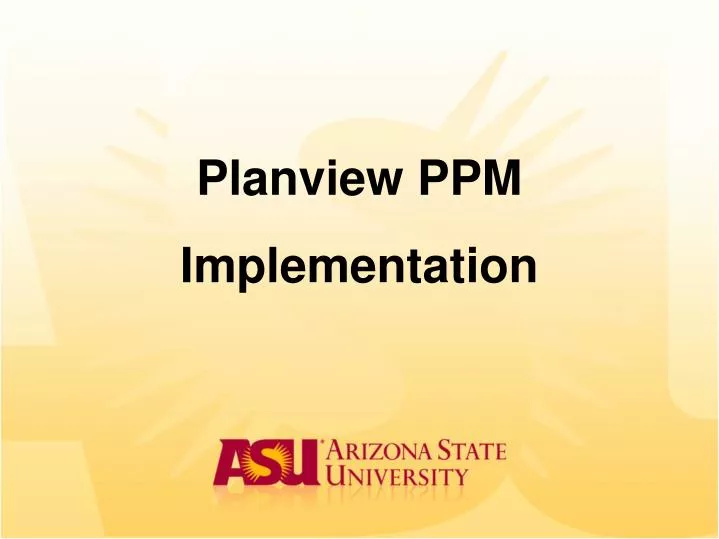 planview ppm implementation