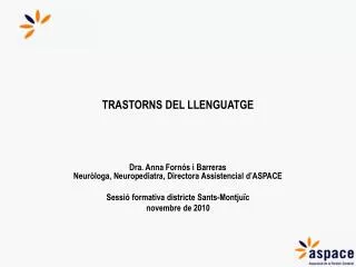 trastorns del llenguatge
