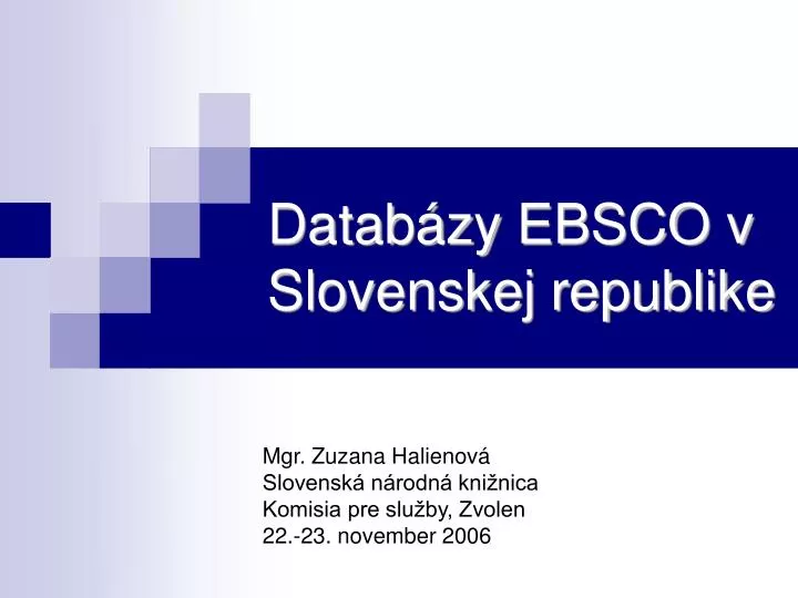datab zy ebsco v slovenskej republike