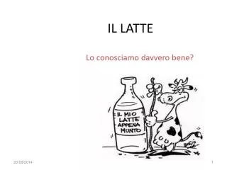 il latte