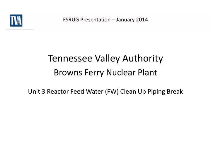 fsrug presentation january 2014