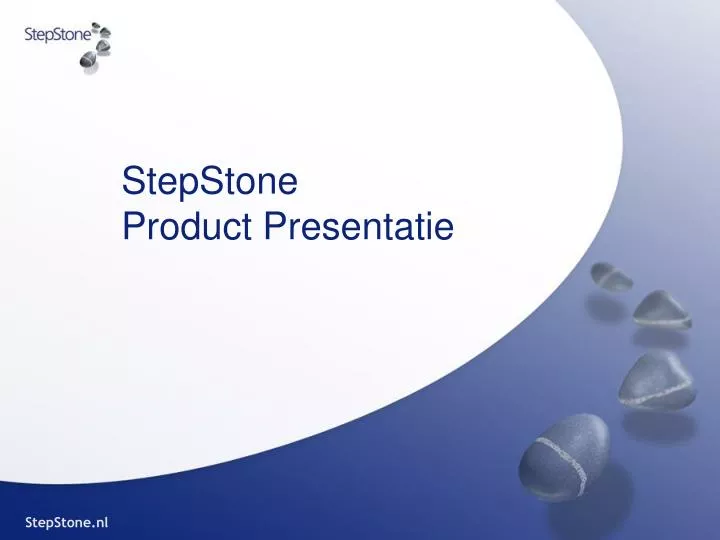 stepstone product presentatie