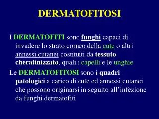 dermatofitosi