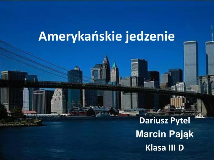 ameryka skie jedzenie