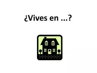 vives en