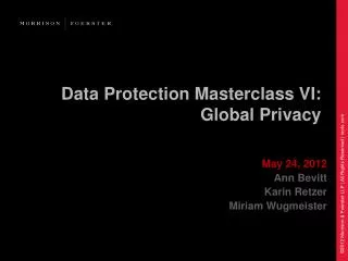 data protection masterclass vi global privacy