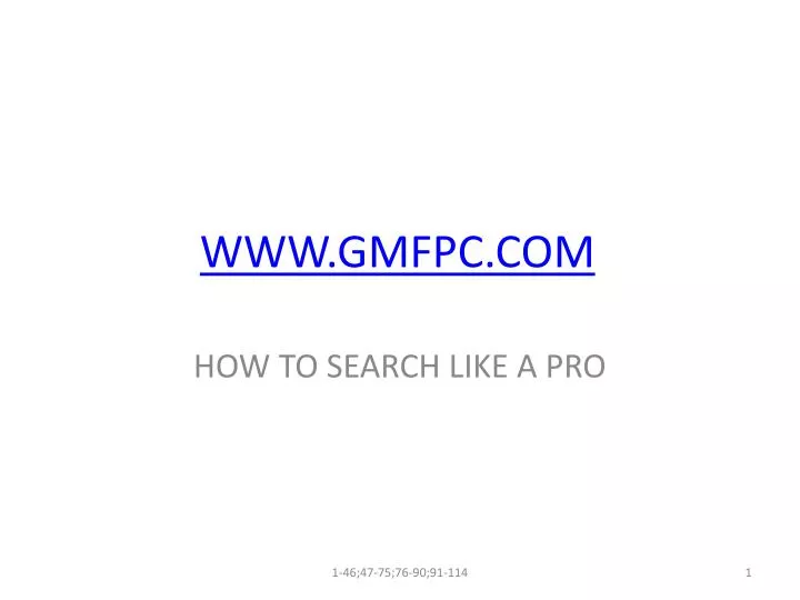 www gmfpc com