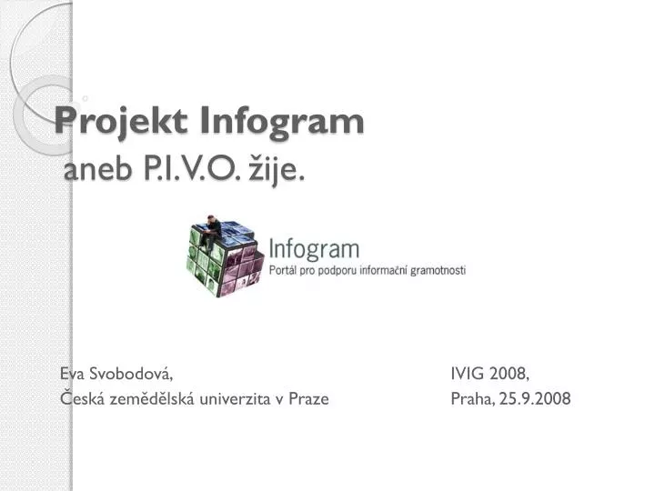 projekt infogram aneb p i v o ije