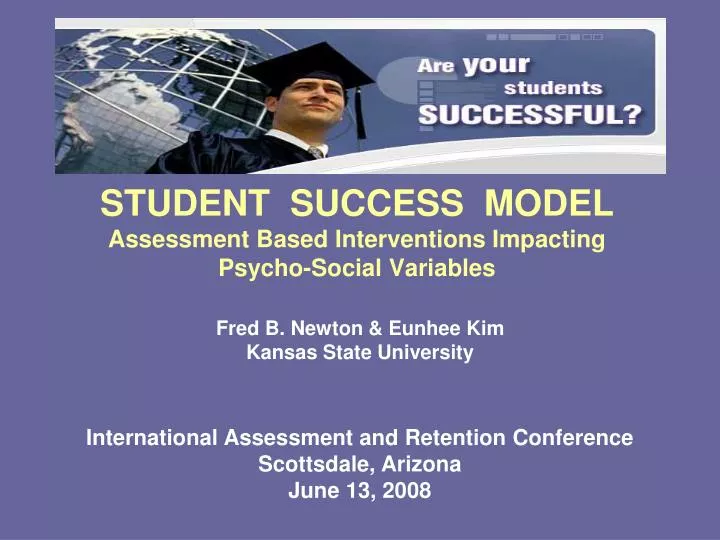 student success model assessment based interventions impacting psycho social variables