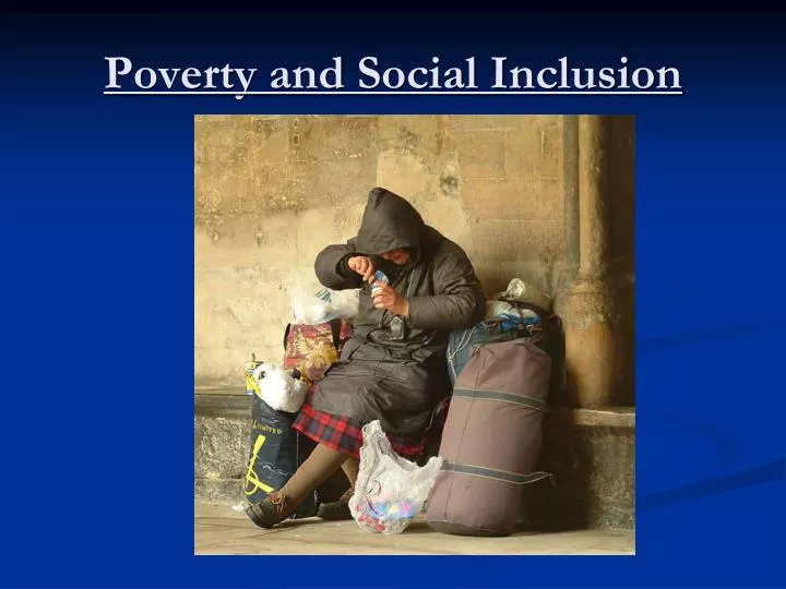 poverty and social inclusion