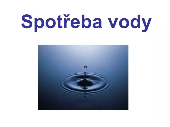 spot eba vody