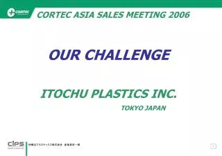 CORTEC ASIA SALES MEETING 2006