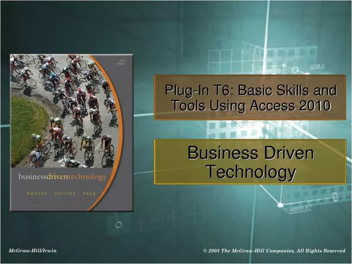plug in t6 basic skills and tools using access 2010