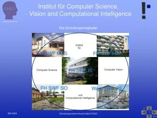 institut f r computer science vision and computational intelligence