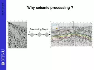 Why seismic processing ?