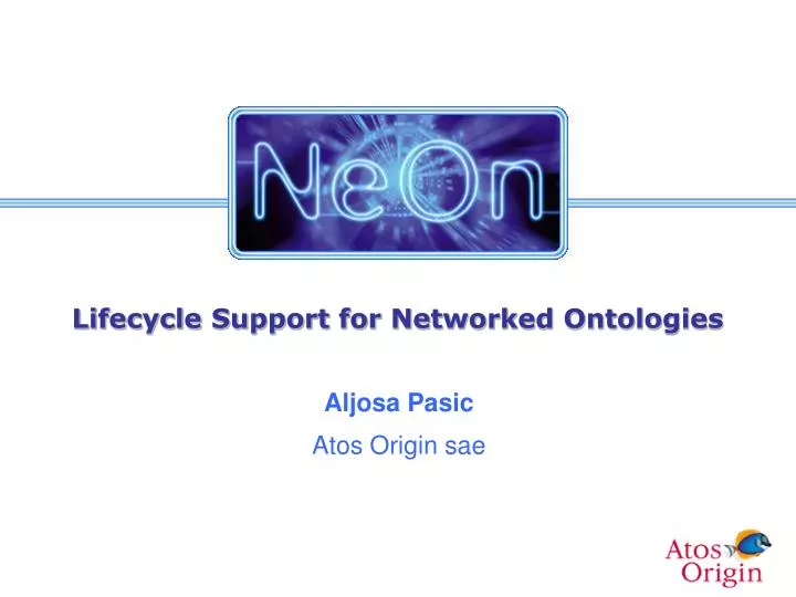 lifecycle support for networked ontologies