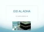 EID AL ADHA