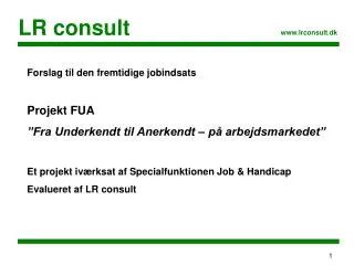 lr consult