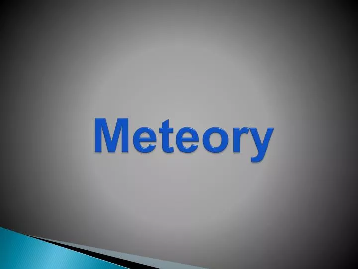 meteory