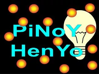 PiNoY HenYo