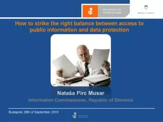 How to strike the right balance between access to public information and data protection