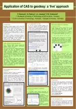Interactive Geodetic Computations Using CAS Systems - slide 1