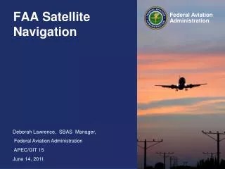 FAA Satellite Navigation
