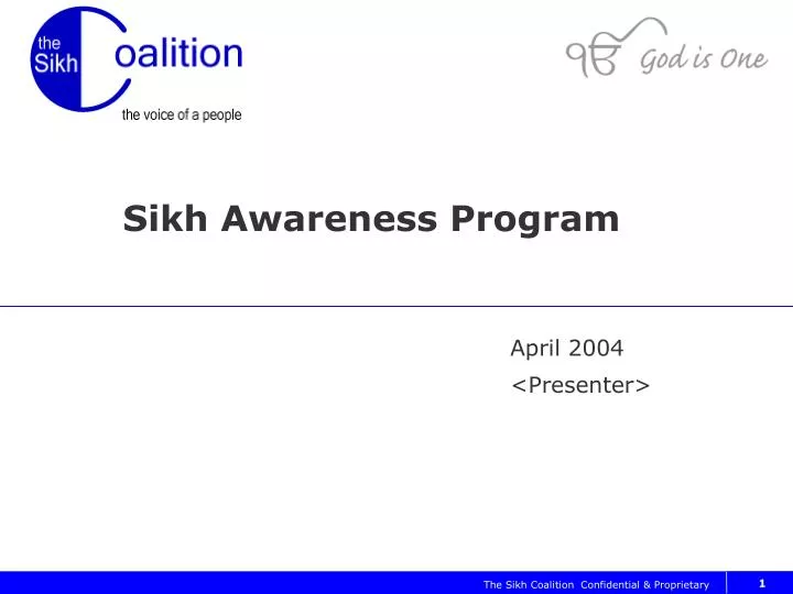 sikh awareness program