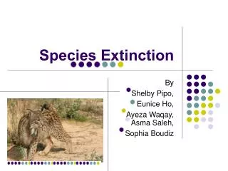 Species Extinction