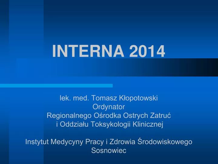 interna 2014