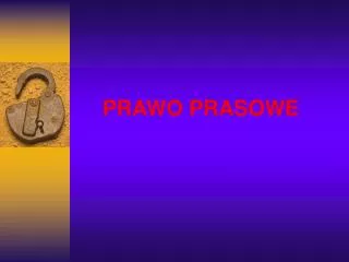 prawo prasowe