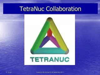 TetraNuc Collaboration
