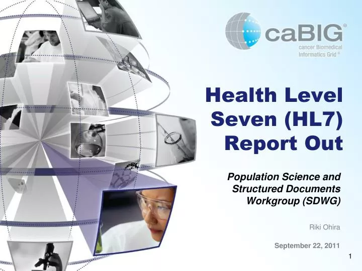 health level seven hl7 report out