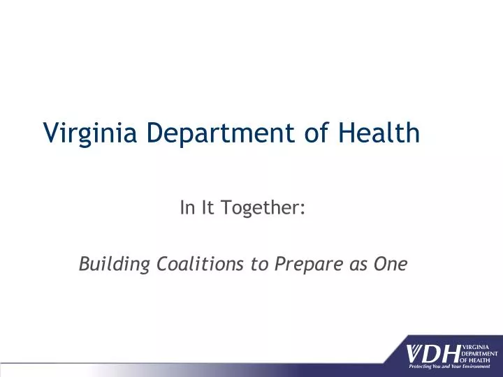 virginia department of health
