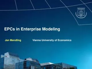 EPCs in Enterprise Modeling